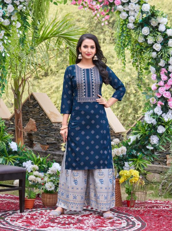 Tips And Tops Olio Vol 2 Casual Kurti With Bottom Collection